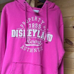 Disney Bright Pink Disneyland Resort Sweatshirt